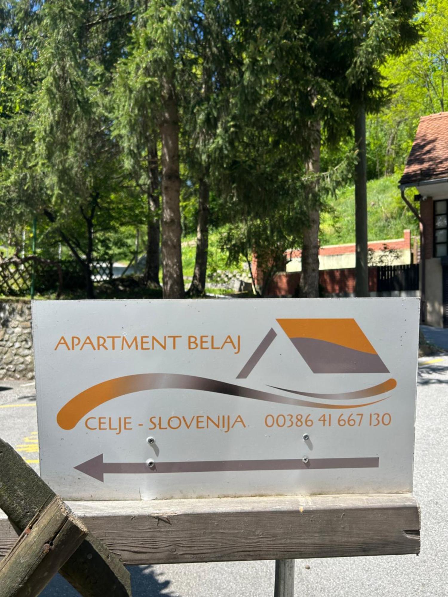 Apartment Belaj Цельє Екстер'єр фото